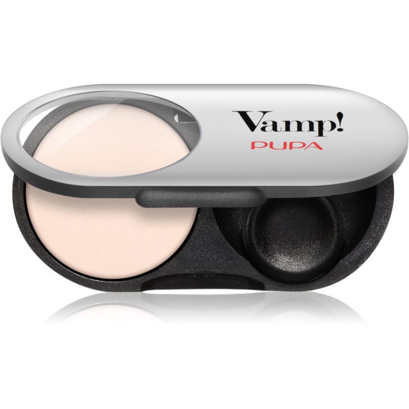 PUPA Milano Vamp! Radiant Baked Eyeshadow dlhotrvajúce žiarivé očné tiene odtieň 400 Vanilla Cream - MATT 1 g