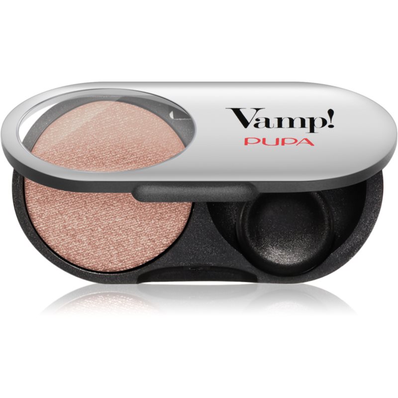 PUPA Milano Vamp! Radiant Baked Eyeshadow dlhotrvajúce žiarivé očné tiene odtieň 406 Desert Nude - Matt 1 g