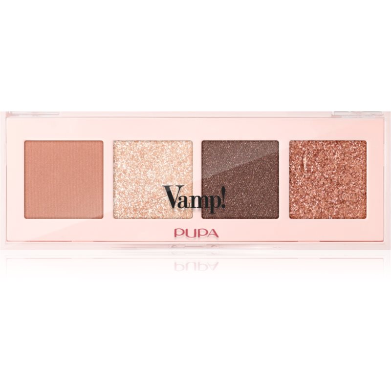 PUPA Milano Vamp! Eyeshadow Palette paletka očních stínů 002 Gold Bronze 5.2 g