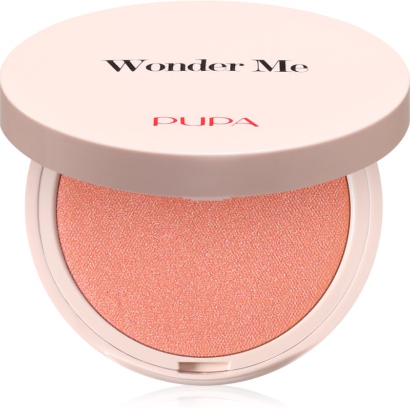 PUPA Milano Wonder Me Natural Effect Blush kompaktná lícenka pre prirodzený vzhľad odtieň 008 So Cozy - Matt 4 g