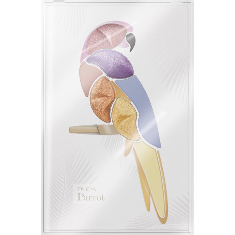 PUPA Milano Parrot palette di ombretti più tonalità 001 Samba 300 g