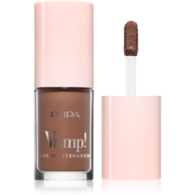 PUPA Milano Vamp! Liquid Eyeshadow tekuté očné tiene odtieň Mocha 4 ml