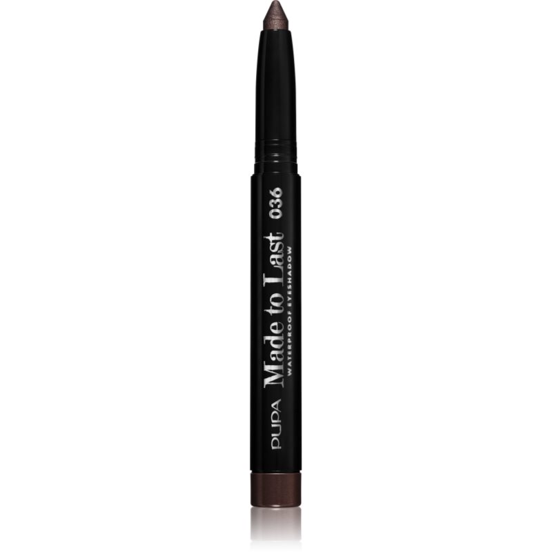 PUPA Milano Made to Last dlouhotrvající oční stíny v tužce voděodolné odstín 036 Wood Brown 1.4 g