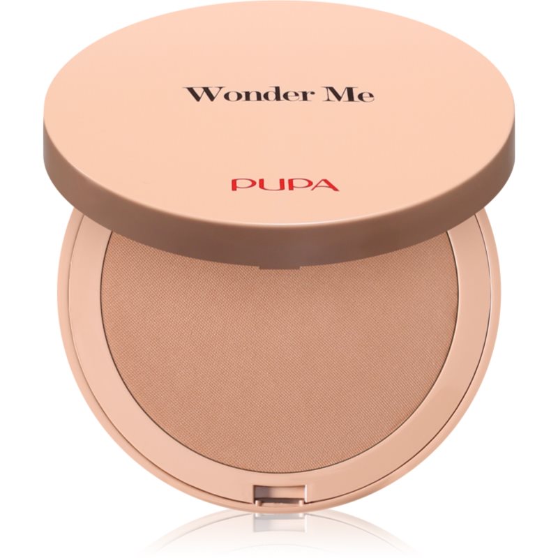 PUPA Milano Wonder Me Bronzer kompaktný bronzujúci púder pre dokonalú pleť odtieň 001 - Light Neutral 7.5 g