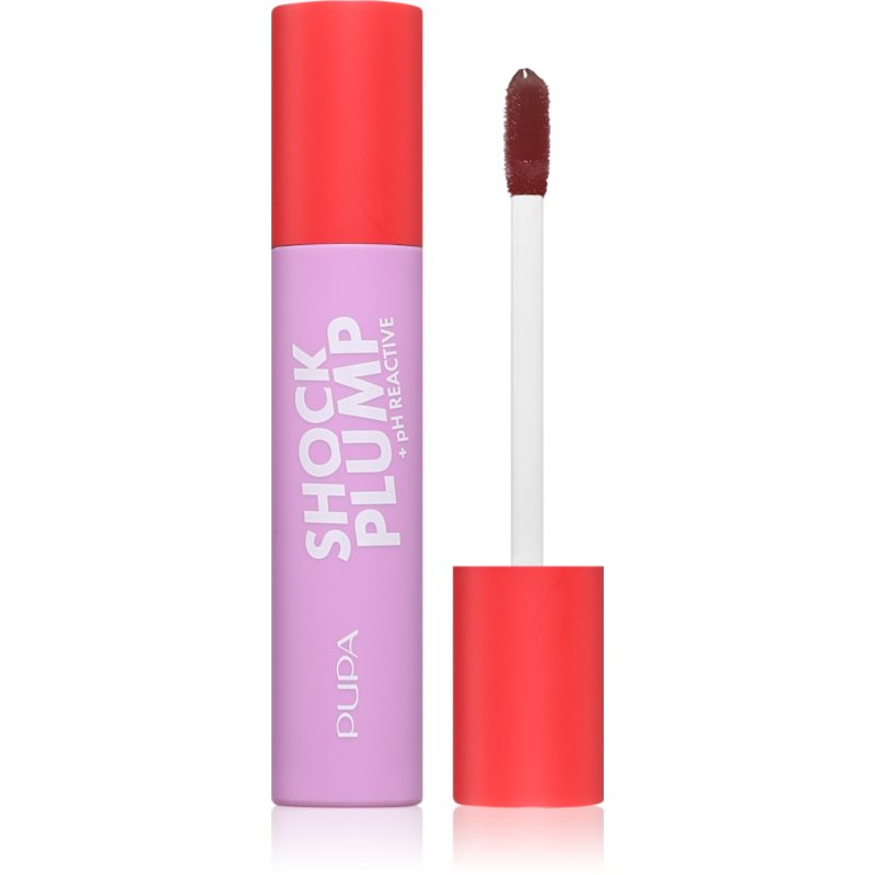 PUPA Milano Shock Plump Lip Gloss lesk na pery pre väčší objem odtieň 004 Cherry Cola 5 ml