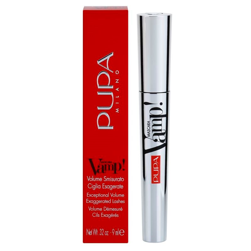 Pupa Vamp! Mascara For More Volume Shade 100 Extra Black 9 Ml