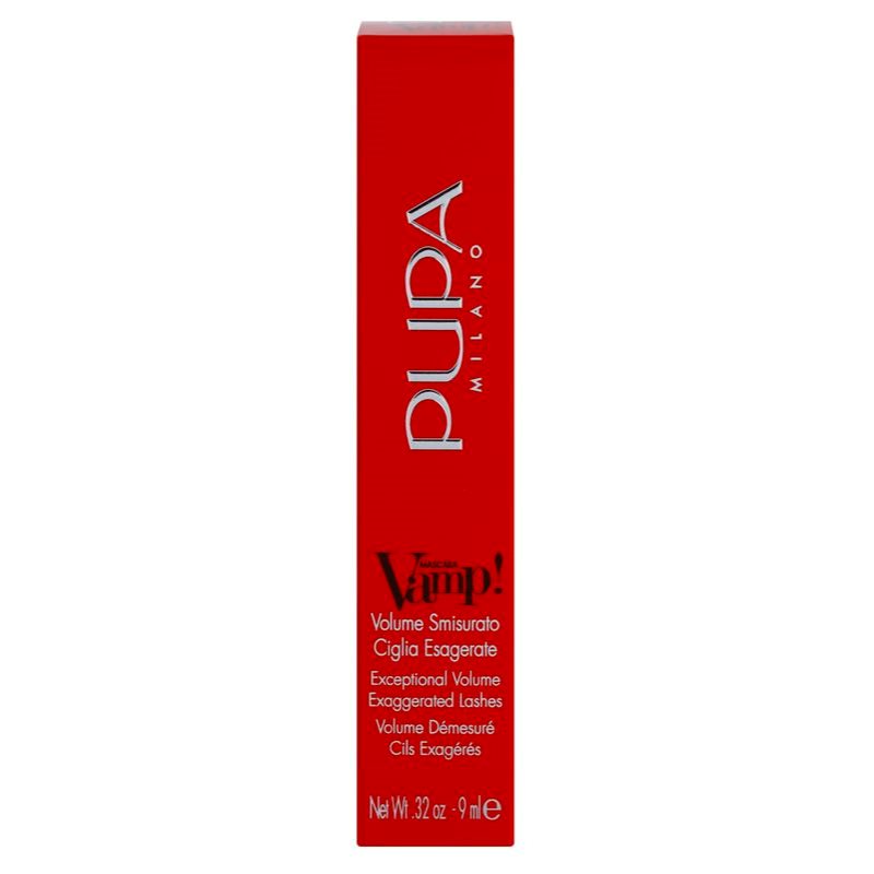 Pupa Vamp! Mascara For More Volume Shade 100 Extra Black 9 Ml