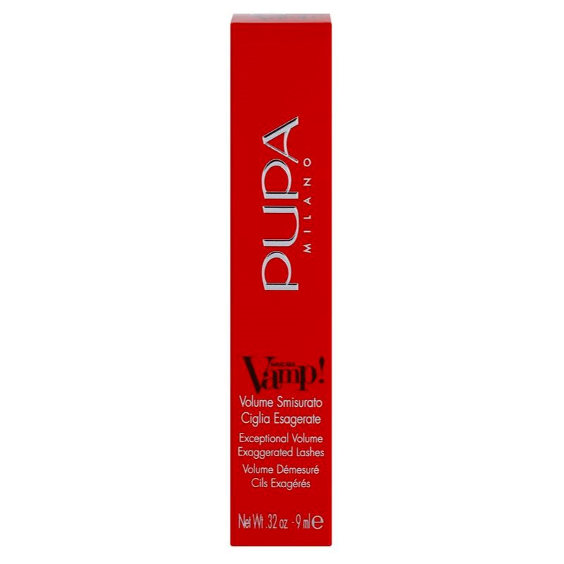 Pupa Vamp! Mascara Pour Plus De Volume Teinte 100 Extra Black 9 Ml