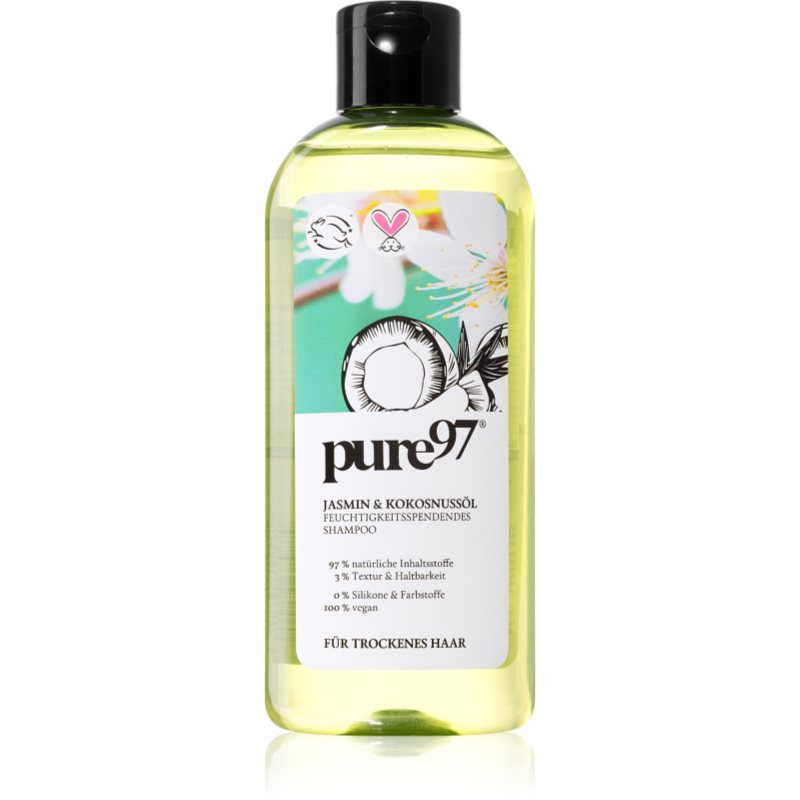 

pure97 Jasmin & Kokosnussöl зволожуючий шампунь для сухого волосся