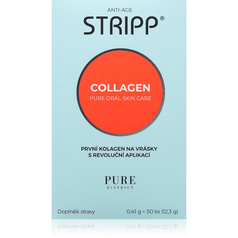 Pure District STRIPP® Collagen kolagen rozpustný v ústech 52 g