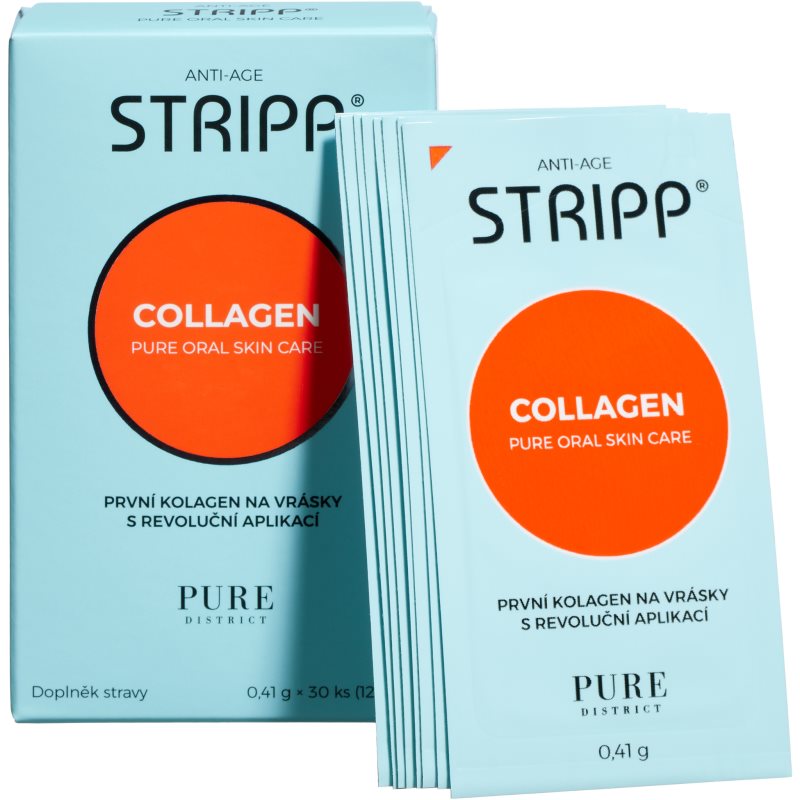 Pure District STRIPP® Collagen kolagen rozpustný v ústech 52 g (obrázek 5)