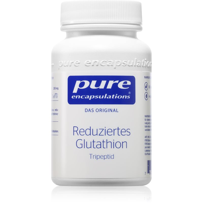 Pure Encapsulations Reduziertes Glutathion Kapseln zur Unterstützung der Entgiftung des Körpers 60 KAP