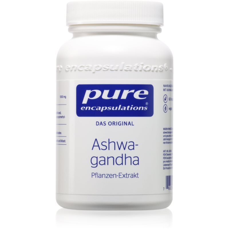Pure Encapsulations Ashwagandha Kapseln zur Förderung der physischen und mentalen Gesundheit 47 g