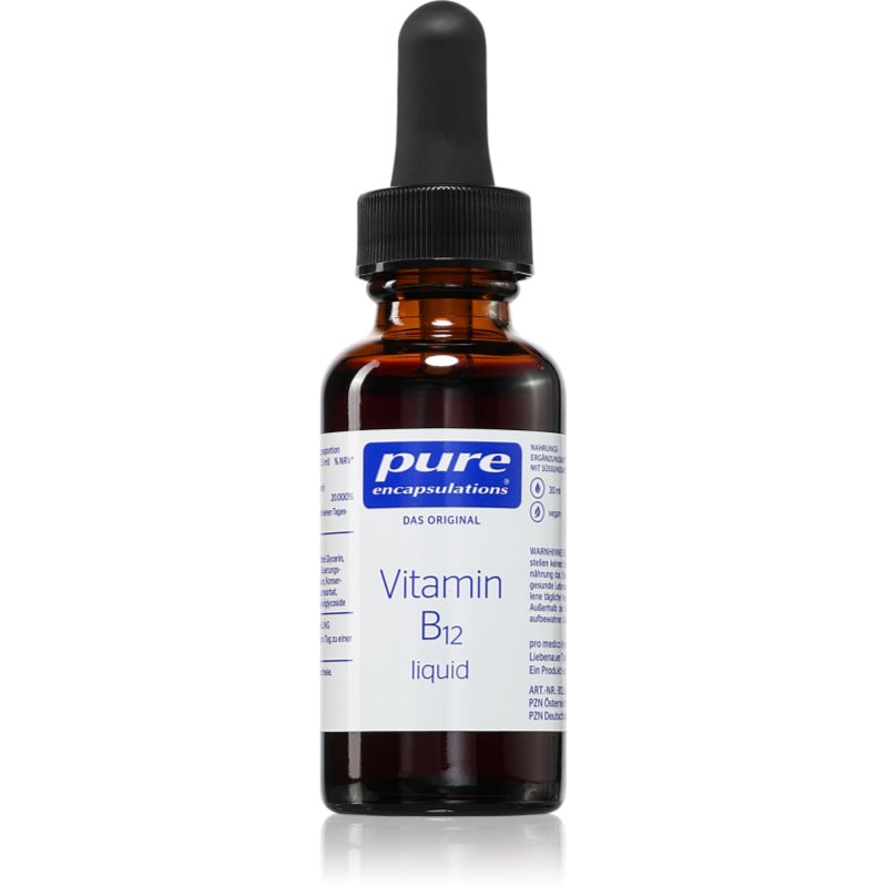 Pure Encapsulations Vitamin B12 Liquid Tropfen für Ihr Wohlbefinden 30 ml