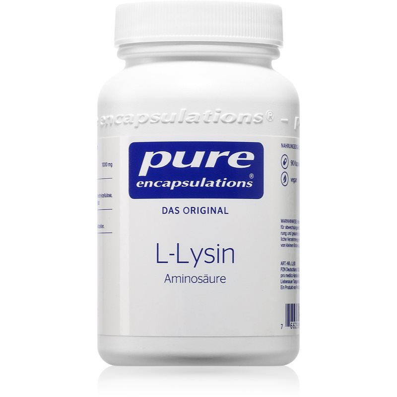 Pure Encapsulations L-Lysin Kapseln mit Aminosäuren 90 KAP