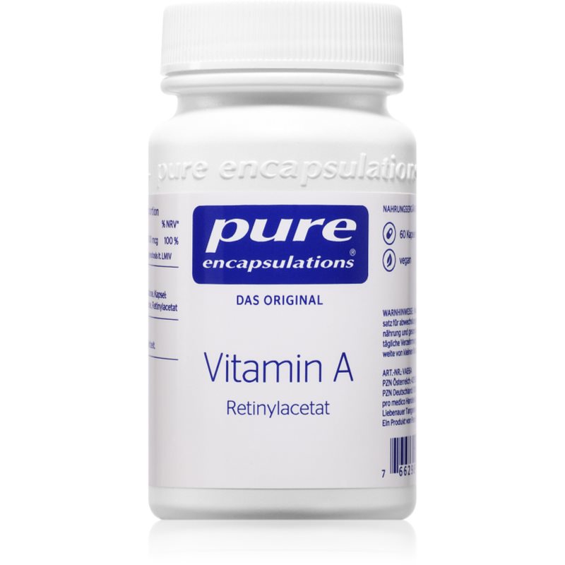Pure Encapsulations Vitamin A Kapseln für gesunde Augen und Haut 26 g