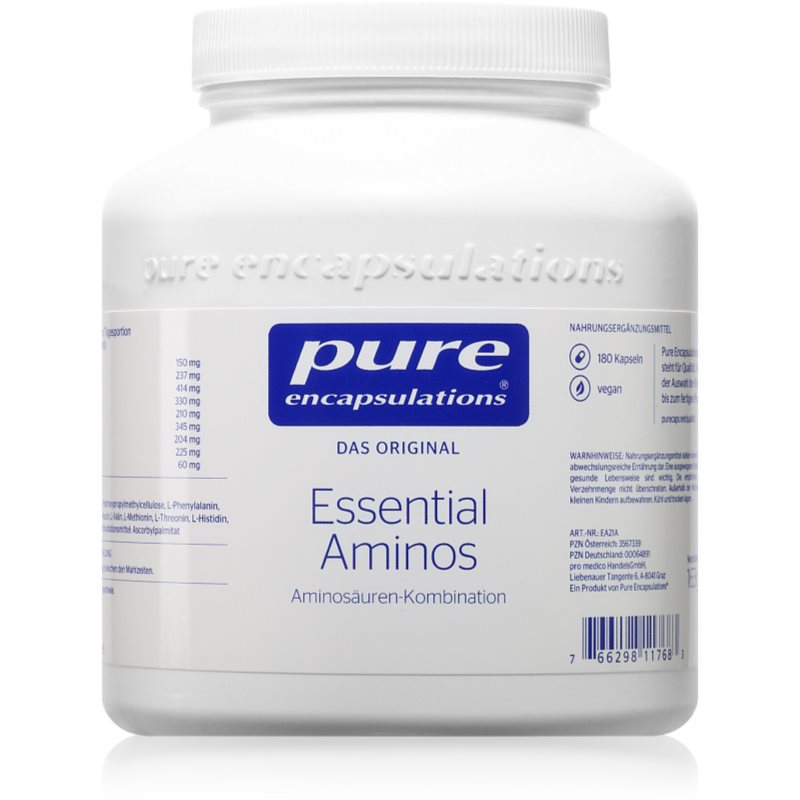 Pure Encapsulations Essential Aminos Kapseln mit Aminosäuren 210 g