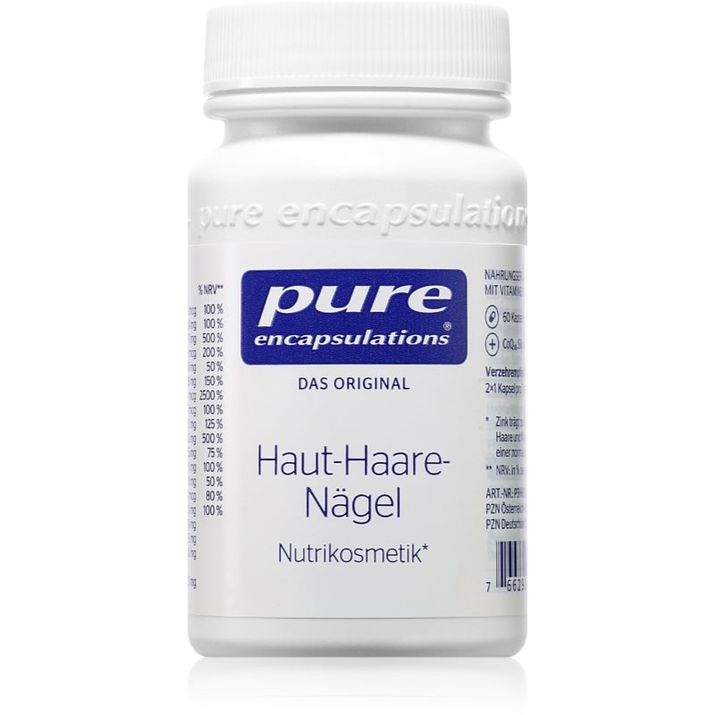 Pure Encapsulations Haut-Haare-Nägel Kapseln für schöne Haare, Haut und Nägel 60 KAP