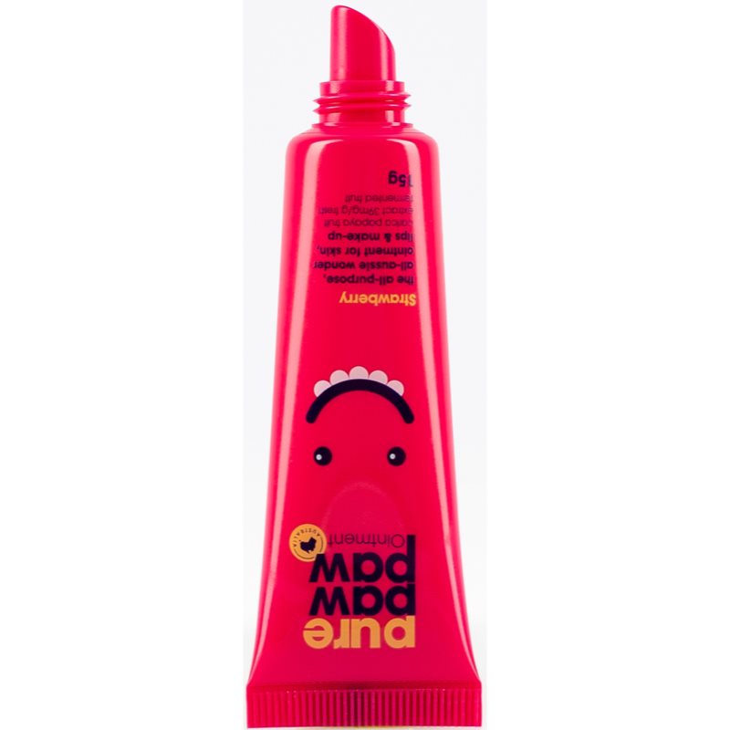 Pure Paw Paw Strawberry Baume à Lèvres Et Endroits Secs 15 G