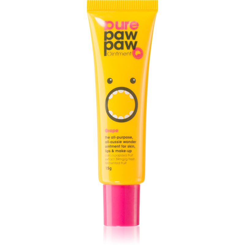 Pure Paw Paw Grape Moisturising Balm For Lips And Dry Areas 15 G