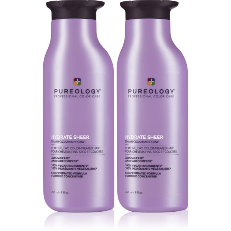 Pureology Hydrate Sheer shampoo Duopack set