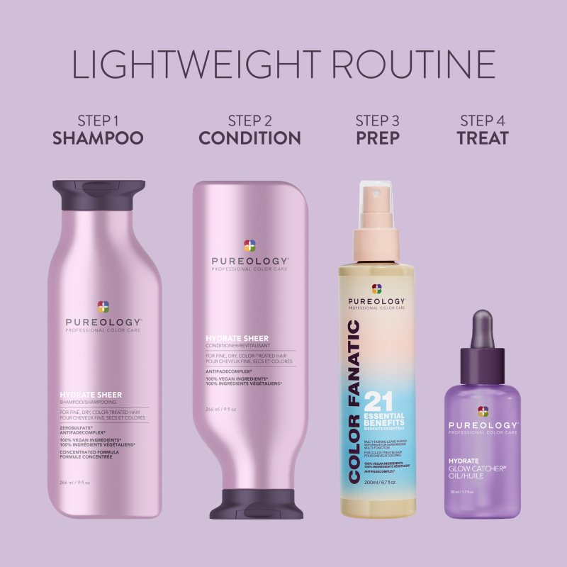 Pureology Hydrate Sheer lehký hydratační šampon pro citlivé vlasy pro ženy 266 ml (obrázek 8)