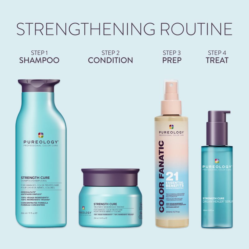 Pureology Strength Cure vlasová maska pro ženy 250 ml (obrázek 7)