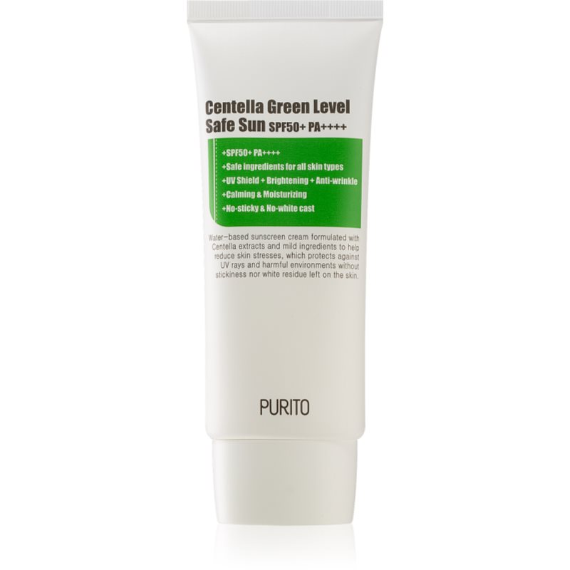 

Purito Centella Green Level ультралегкий сонцезахисний крем для обличчя та тіла SPF 50