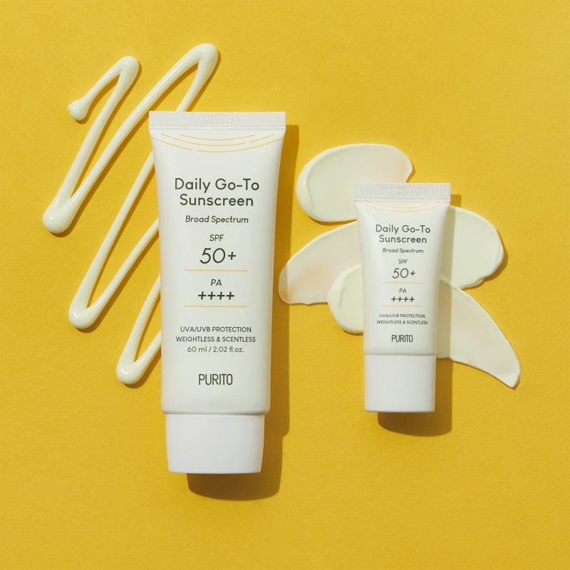 Purito Daily Go-To Sunscreen blaga hranjiva krema za lice SPF 50+ 60 ml