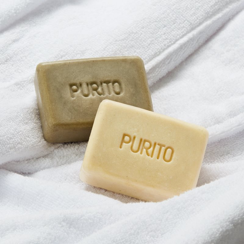 Purito Cleansing Bar Re:lief Savon Doux Nettoyant Visage Et Corps 100 G