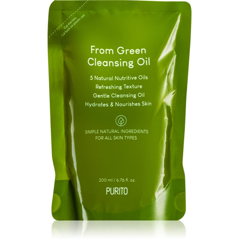 Purito From Green čisticí pleťový olej náhradní náplň 200 ml