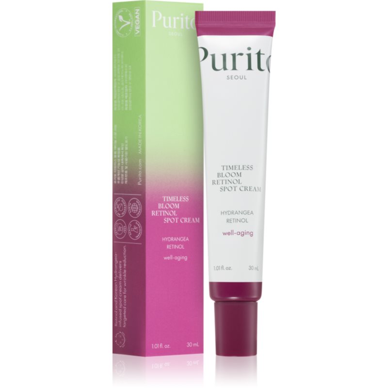 Thumbnail - Purito Timeless Bloom Retinol Spot Cream Spezialpflege gegen Falten im Augenbereich 30 ml