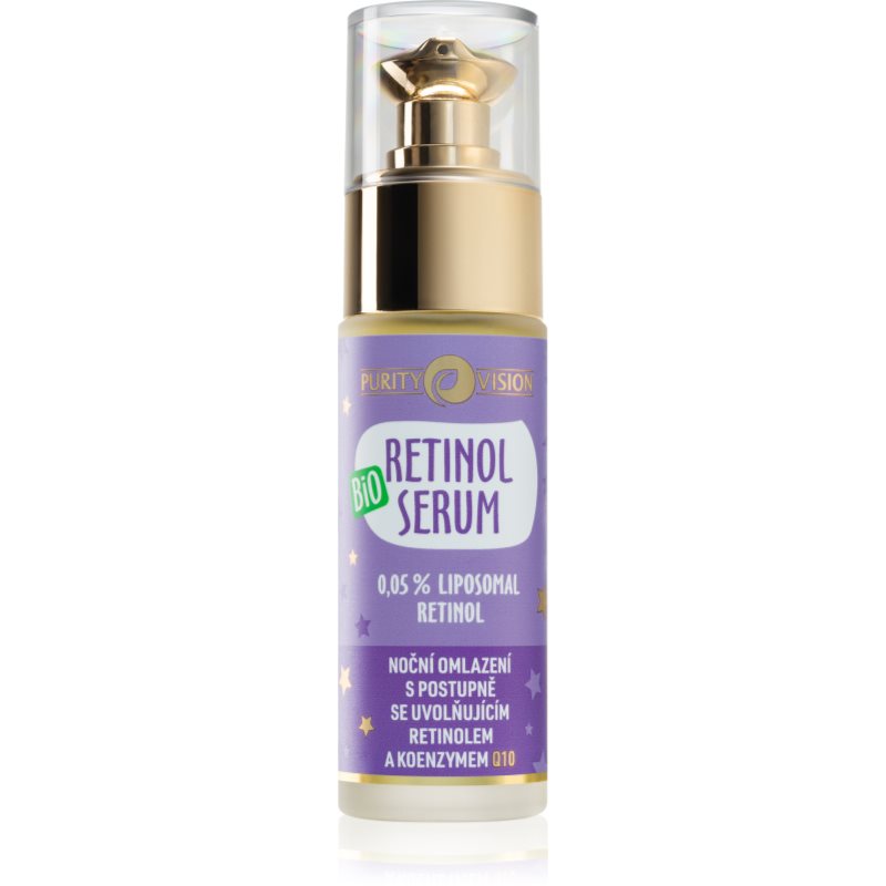 Purity Vision BIO Retinol sérum de noche para retrasar los signos del envejecimiento 30 ml