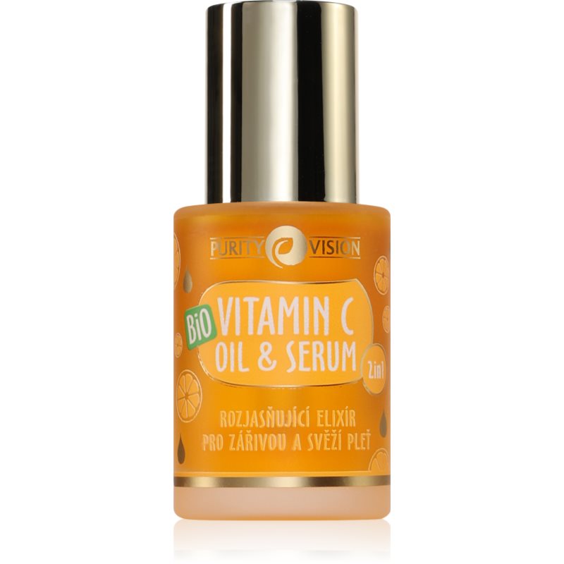 Purity Vision BIO Vitamin C Oil & Serum pleťový olej proti pigmentovým škvrnám 30 ml