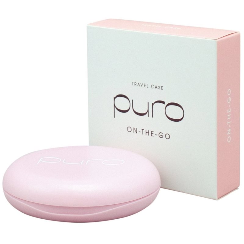 PURO WHITE On the go putna futrola za zubni aparatić pink 1 kom