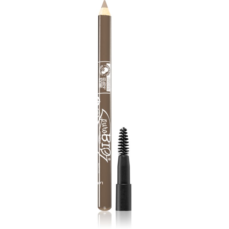 puroBIO Cosmetics Eyebrow Pencil ceruzka na obočie odtieň 28 Dark Dove Gray 1,3 g