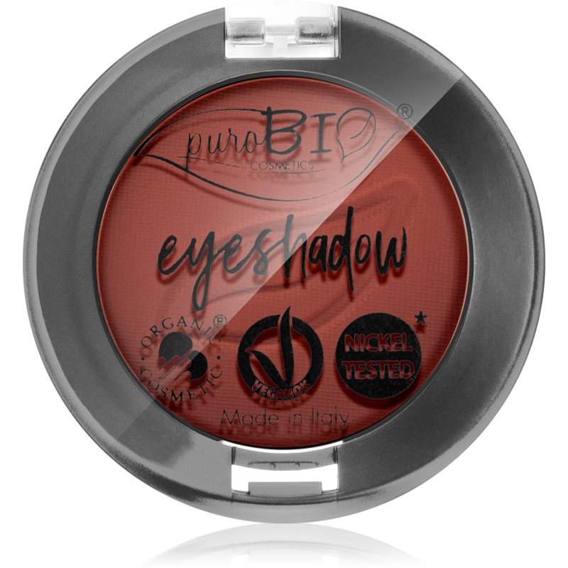 PuroBIO Cosmetics Compact Eyeshadows Eyeshadow Shade 13 Marsala 2,5 G