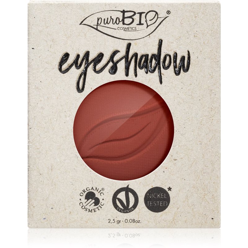PuroBIO Cosmetics Compact Eyeshadows Eyeshadow Refill Shade 13 Marsala 2,5 G
