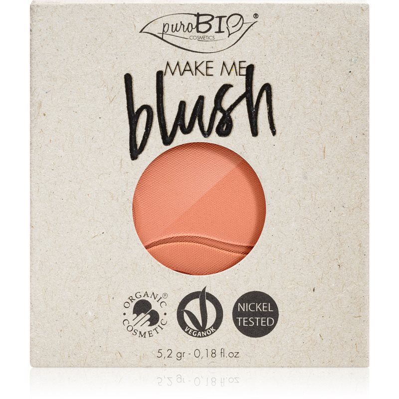 puroBIO Cosmetics Long-lasting Blush Refill lícenka náplň 5,2 g
