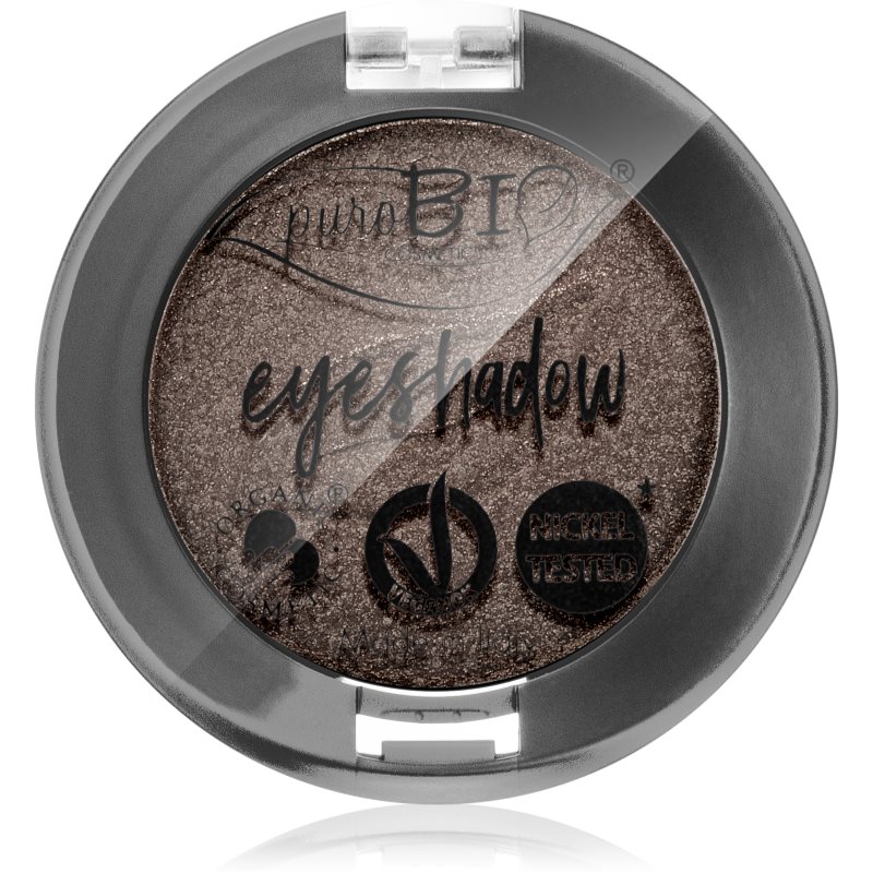 PuroBIO Cosmetics Compact Eyeshadows тіні для повік відтінок 19 Intense Gray 2,5 гр
