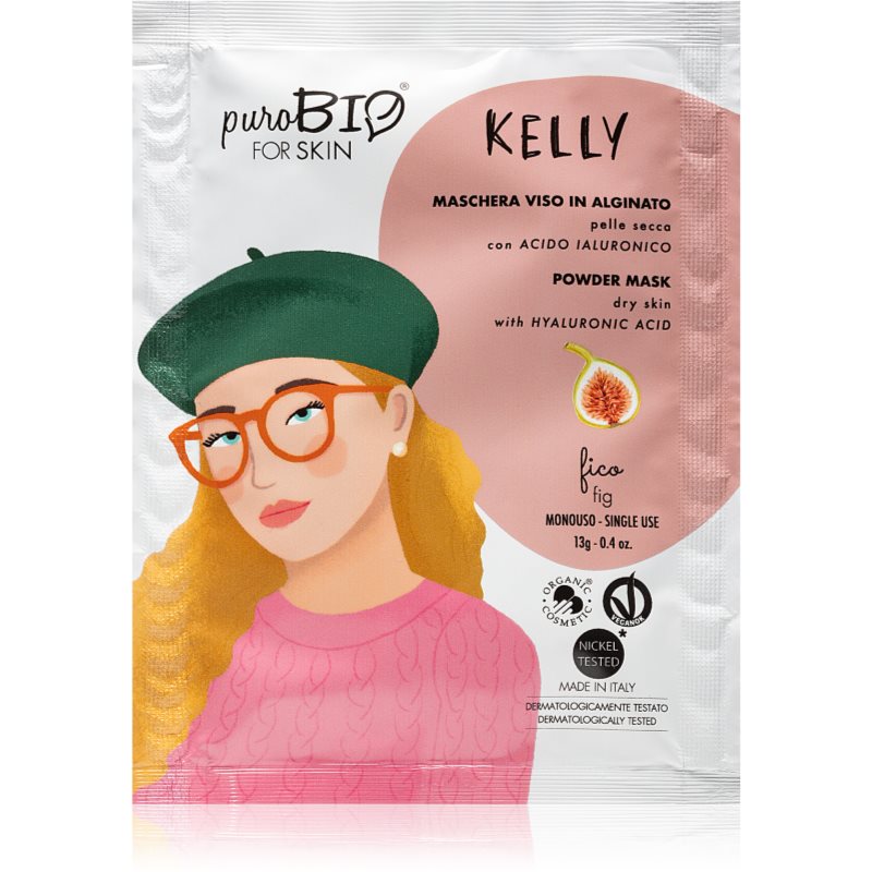puroBIO Cosmetics Kelly Fig zlupovacia maska 13 g