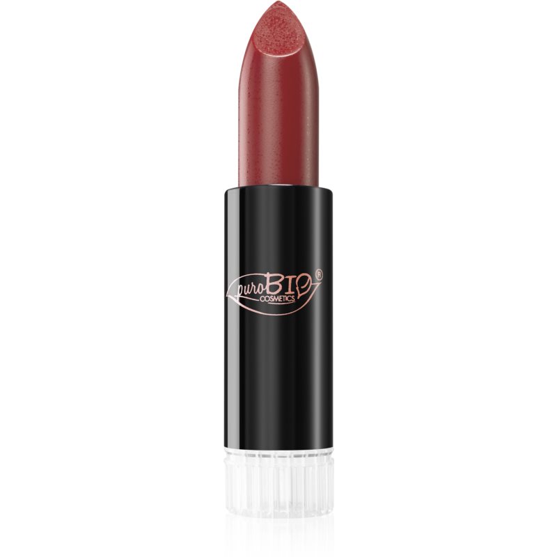 puroBIO Cosmetics Creamy Matte kreminės konsistencijos lūpų dažai užpildas atspalvis 104 Rosa Pesca 4,4 g