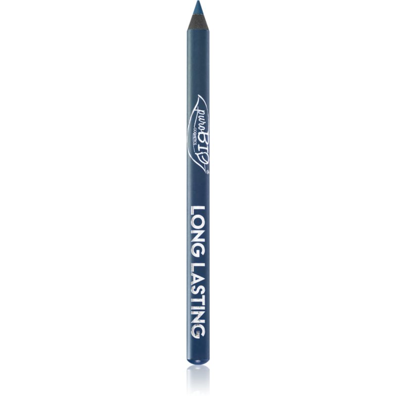 puroBIO Cosmetics Long Lasting langlebiger Eyeliner Farbton Electric Blue 1,3 g