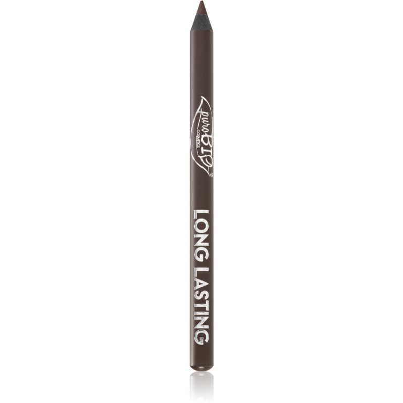 puroBIO Cosmetics Long Lasting dlhotrvajúca ceruzka na oči odtieň Brown 1,3 g