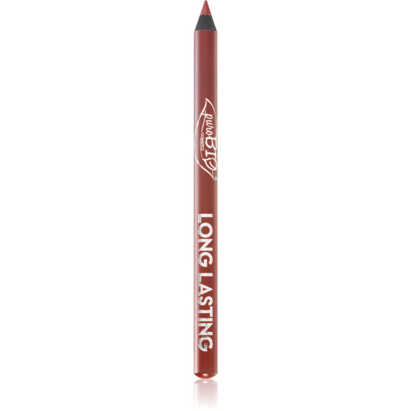 puroBIO Cosmetics Long Lasting Creion de buze de lunga durata culoare 008L Warm Nude 1,1 g