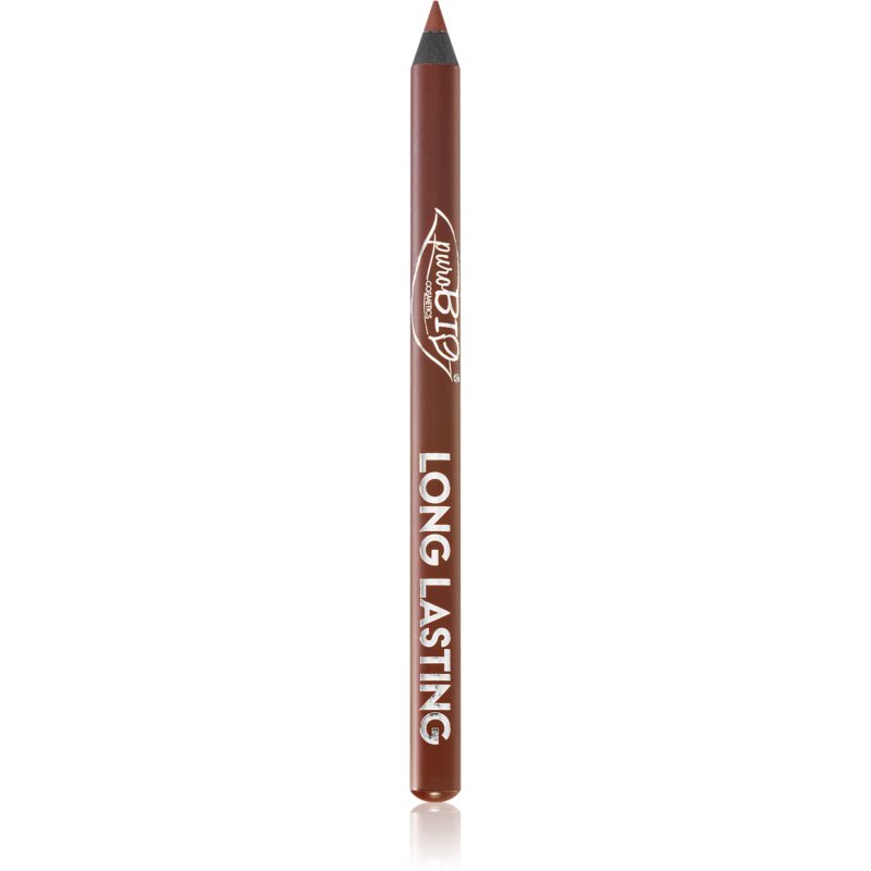 puroBIO Cosmetics Long Lasting Creion de buze de lunga durata culoare 12L Almond 1,1 g