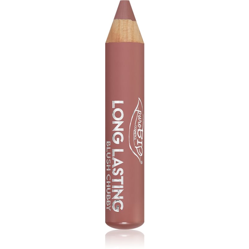 puroBIO Cosmetics Long Lasting Chubby blusher in a pencil shade 022L Nude 3,3 g
