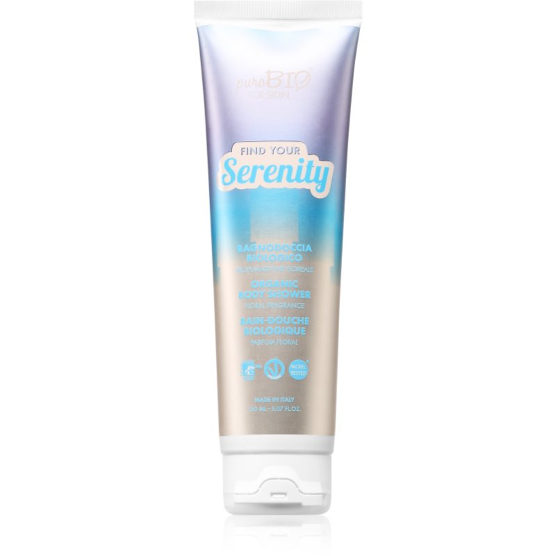 puroBIO Cosmetics For Skin Find Your Serenity voidemainen suihkugeeli 150 ml