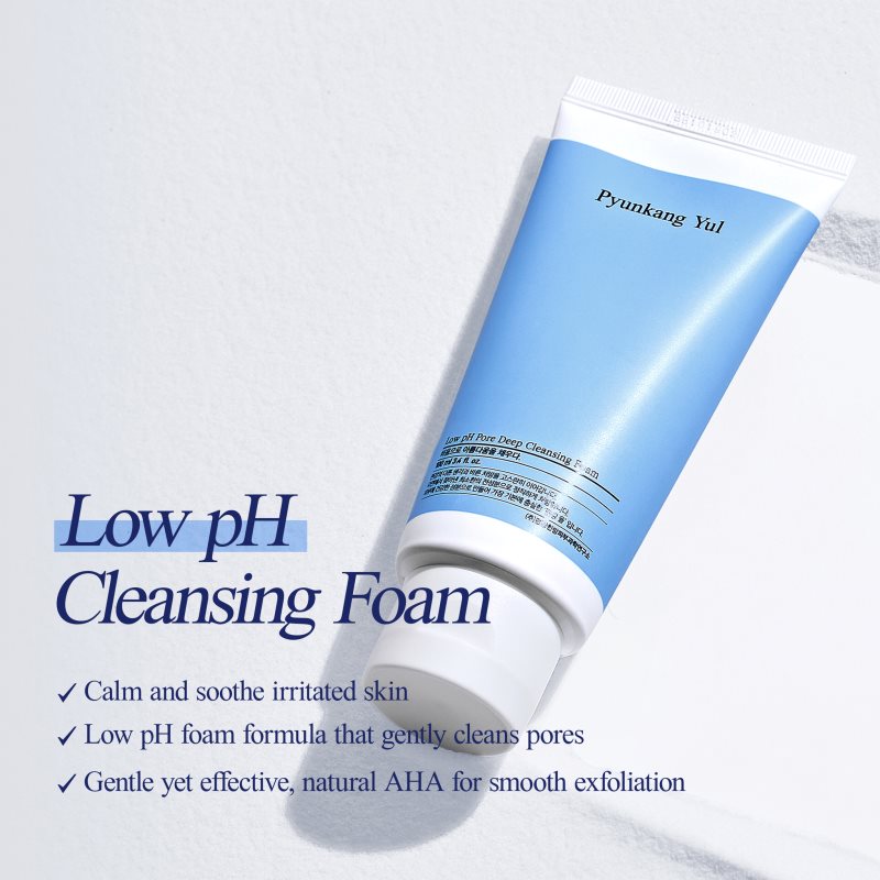 Pyunkang Yul Deep Cleansing Low pH hloubkově čisticí pěna pro citlivou a suchou pleť 100 ml (obrázek 3)