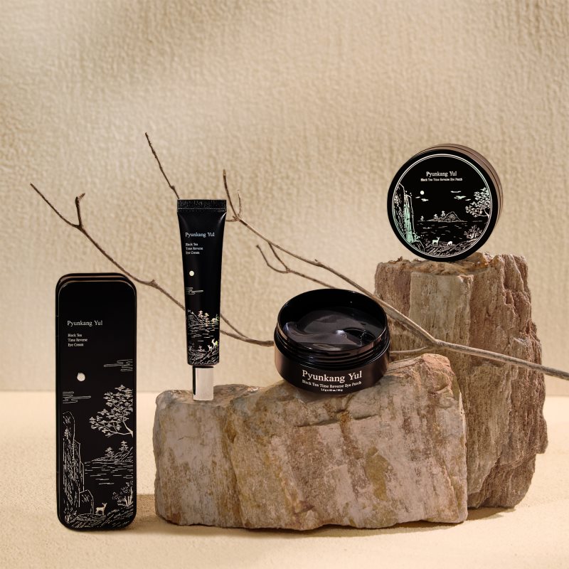 Pyunkang Yul Black Tea Time Reverse Eye Cream multikorekční oční krém pro rozjasnění a vyhlazení pleti 25 ml (obrázek 4)